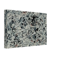 COMPOSITION WHITE BLACK BLUE AND RED ON WHITE 1948 Canvas | Jackson Pollock Canvas | Jackson Pollock Store