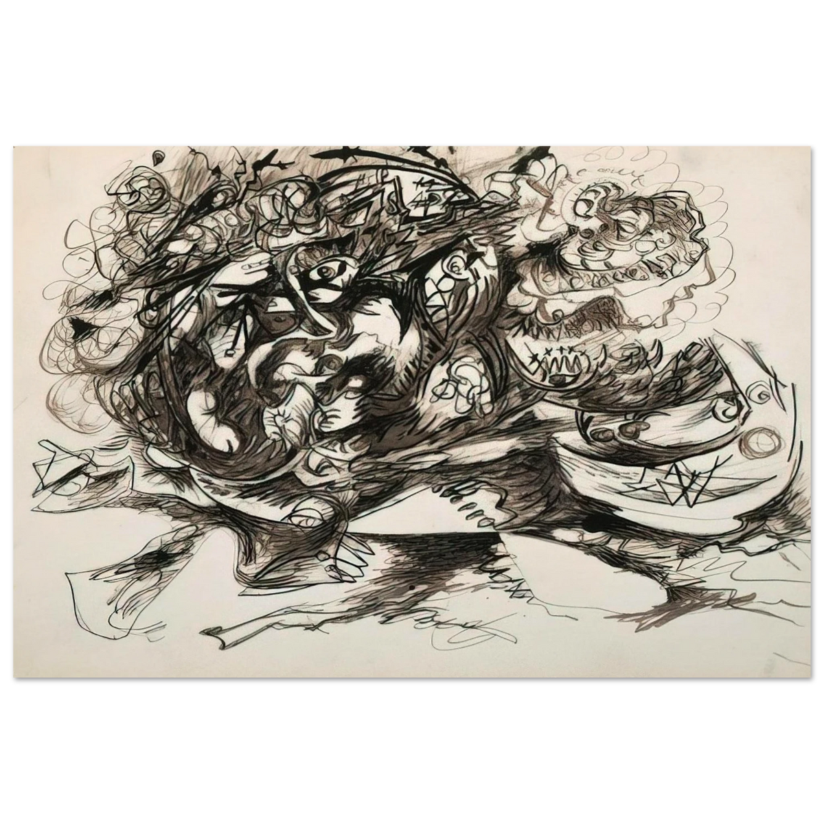 UNTITLED O CONNOR THAW 771 Poster | Jackson Pollock Poster | Jackson Pollock Store