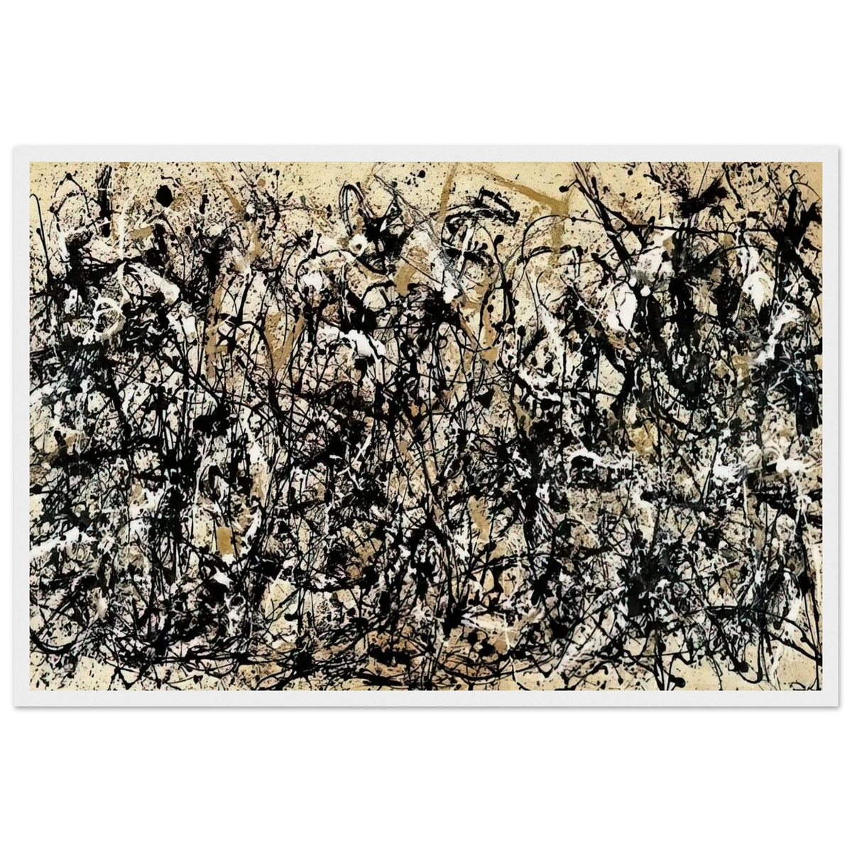 NOT_DETECTED_185311 Framed Poster | Jackson Pollock Framed Prints Wall Art | Jackson Pollock Store