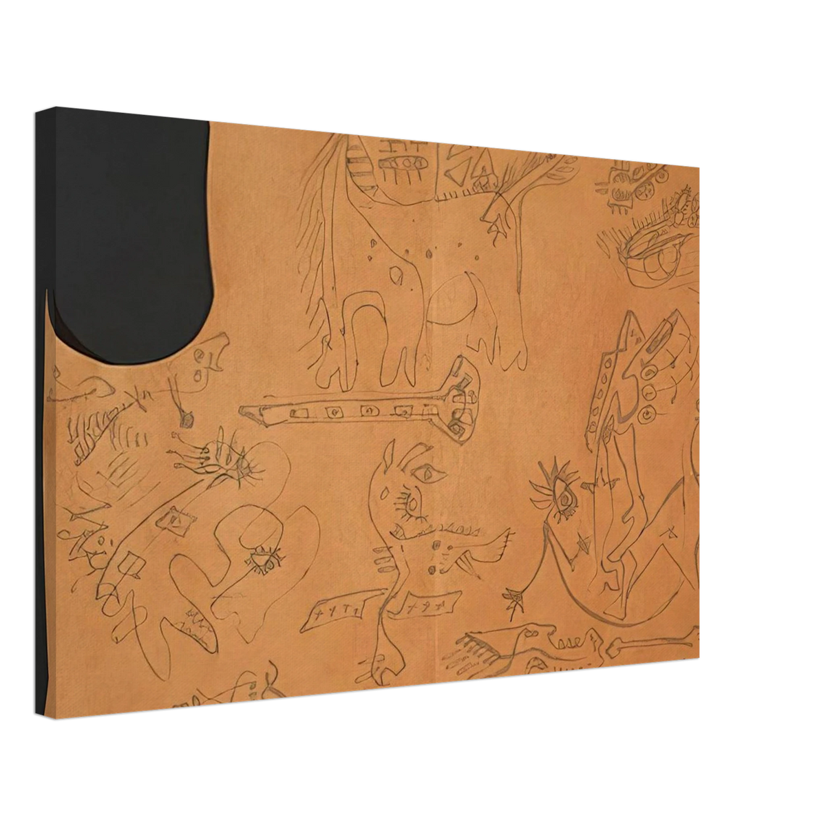 UNTITLED 4 Canvas | Jackson Pollock Canvas | Jackson Pollock Store