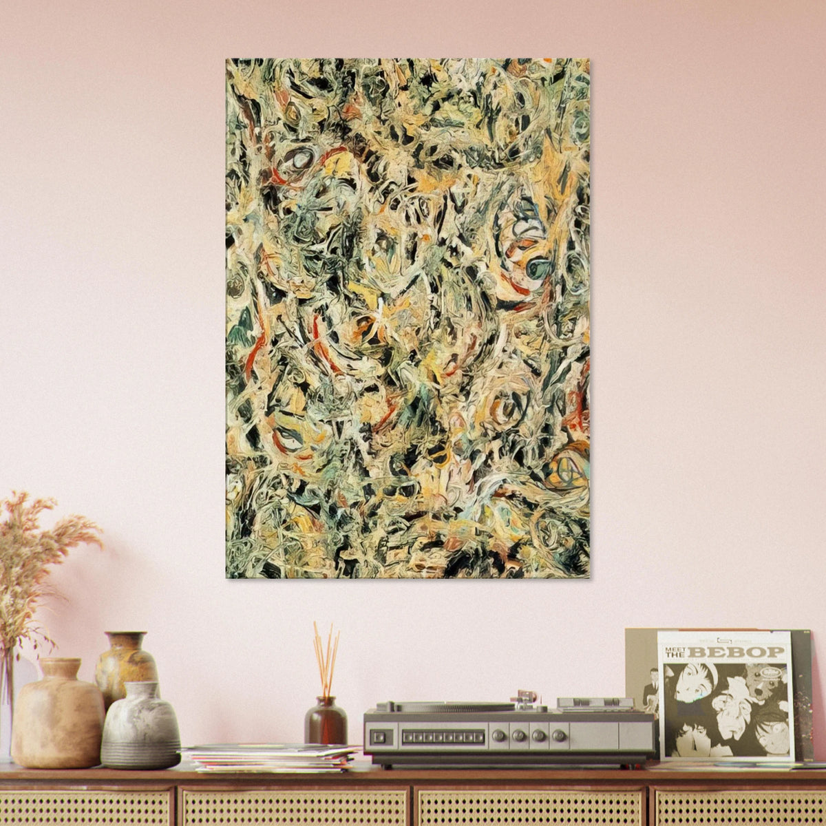 EYES IN THE HEAT 1946 Canvas | Jackson Pollock Canvas | Jackson Pollock Store