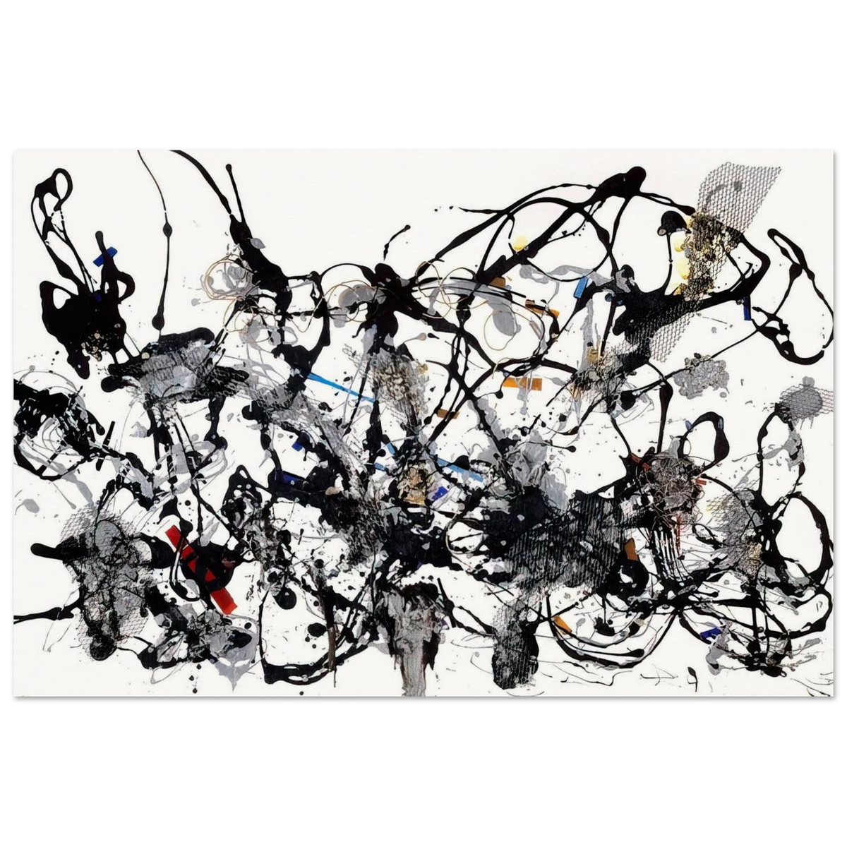 NUMBER 29 1950 Poster | Jackson Pollock Poster | Jackson Pollock Store