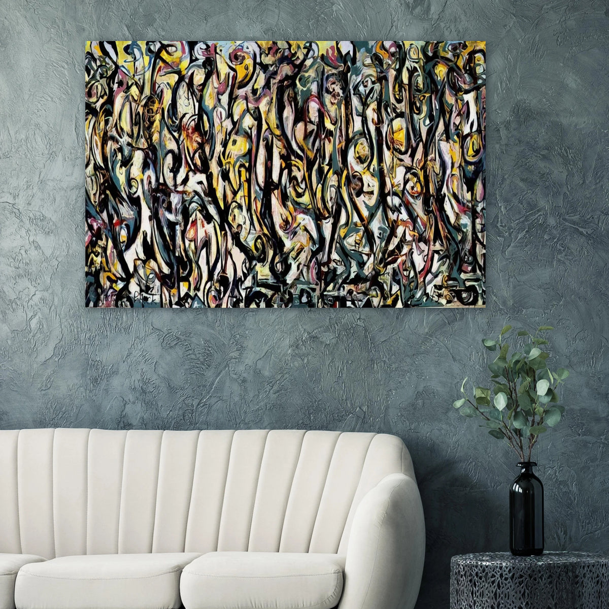 MURAL 1943 1 Poster | Jackson Pollock Poster | Jackson Pollock Store