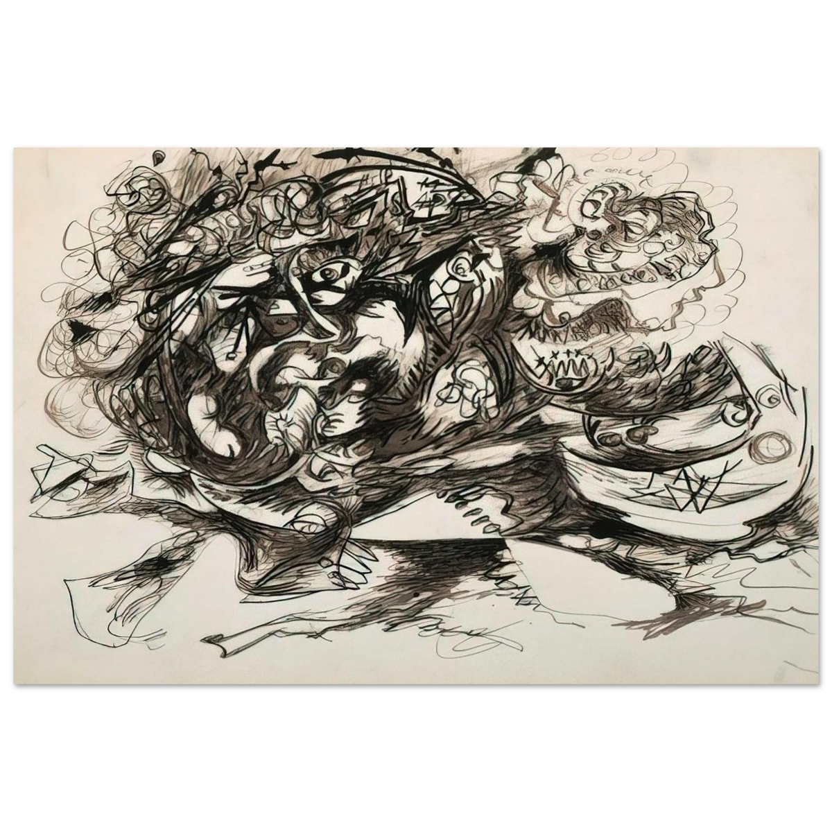 UNTITLED O CONNOR THAW 771 Poster | Jackson Pollock Poster | Jackson Pollock Store