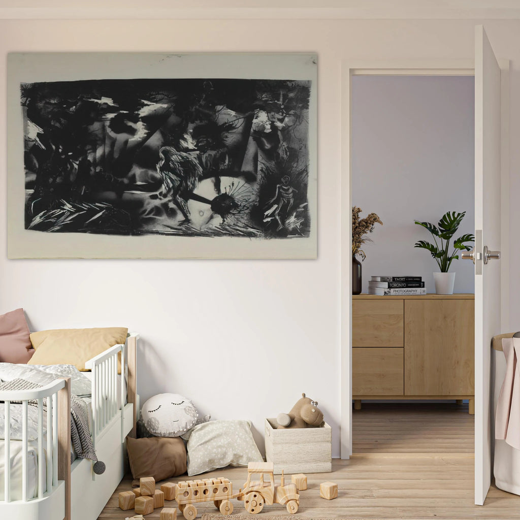 FIGURES IN A LANDSCAPE Poster | Jackson Pollock Poster | Jackson Pollock Store