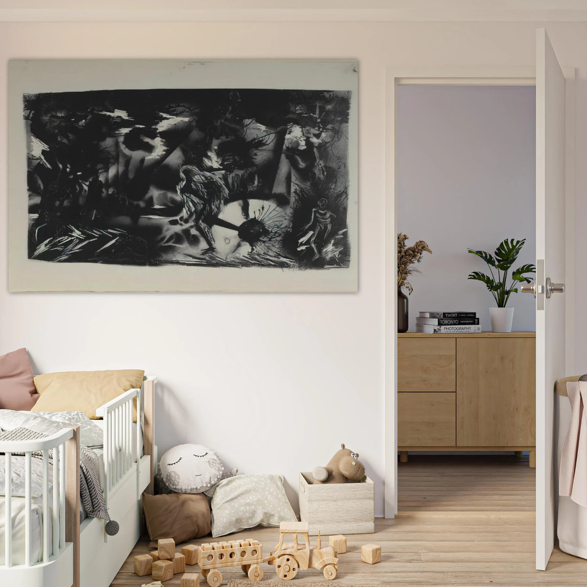 FIGURES IN A LANDSCAPE Poster | Jackson Pollock Poster | Jackson Pollock Store