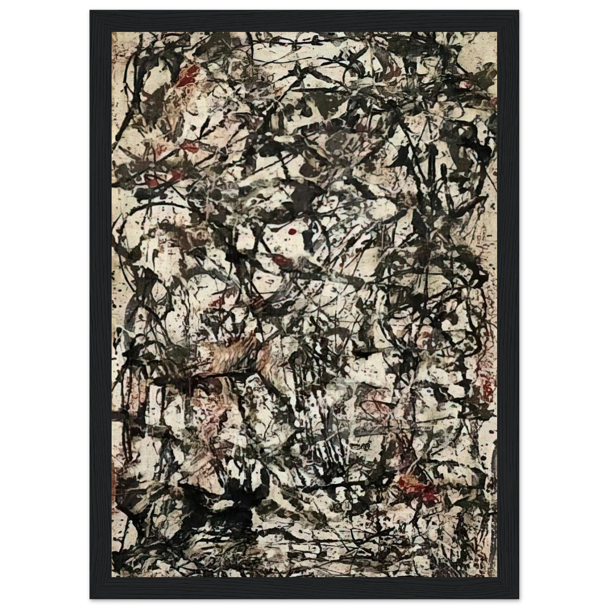 ENCHANTED FOREST 1947 Framed Poster | Jackson Pollock Framed Prints Wall Art | Jackson Pollock Store