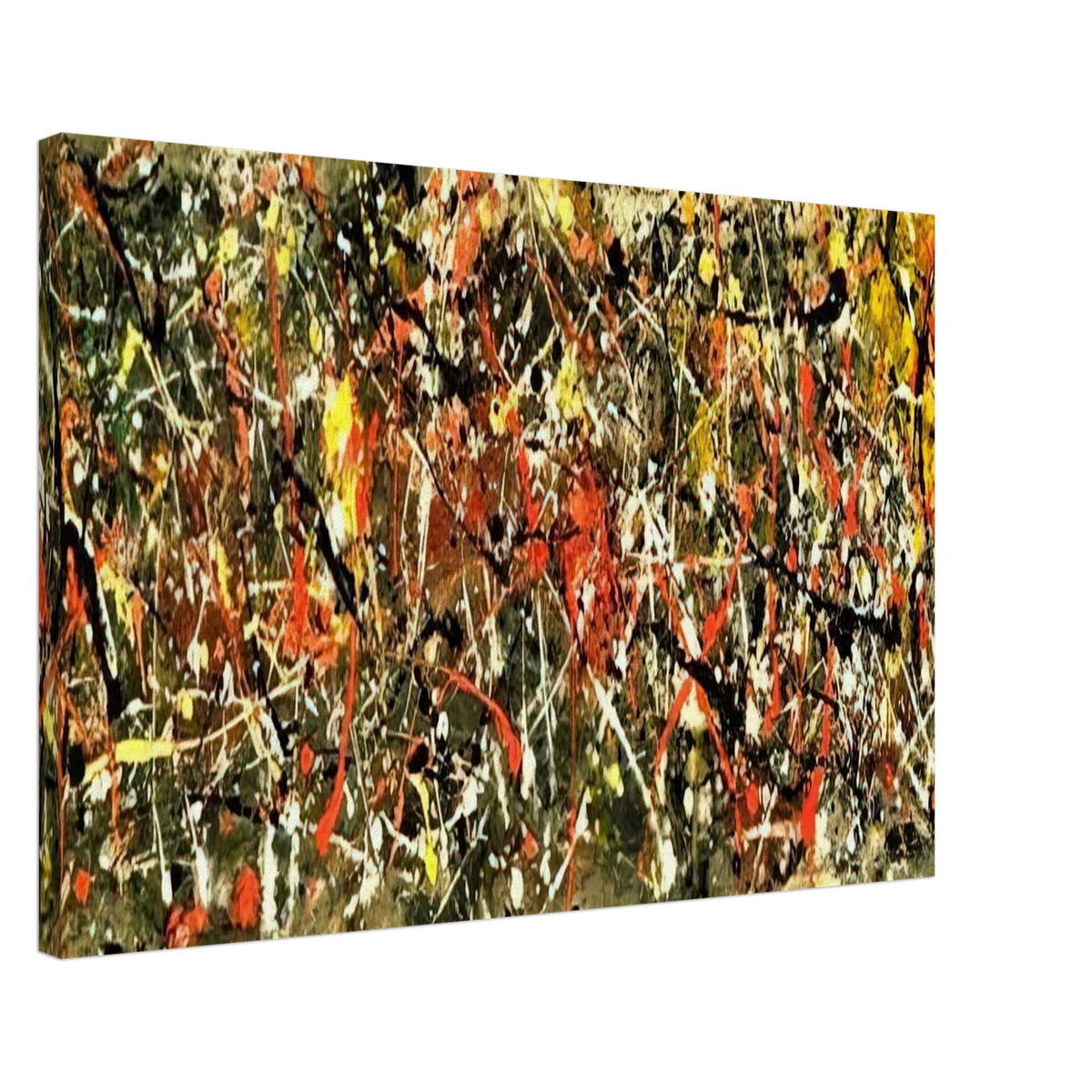 NUMBER 25 Canvas | Jackson Pollock Canvas | Jackson Pollock Store