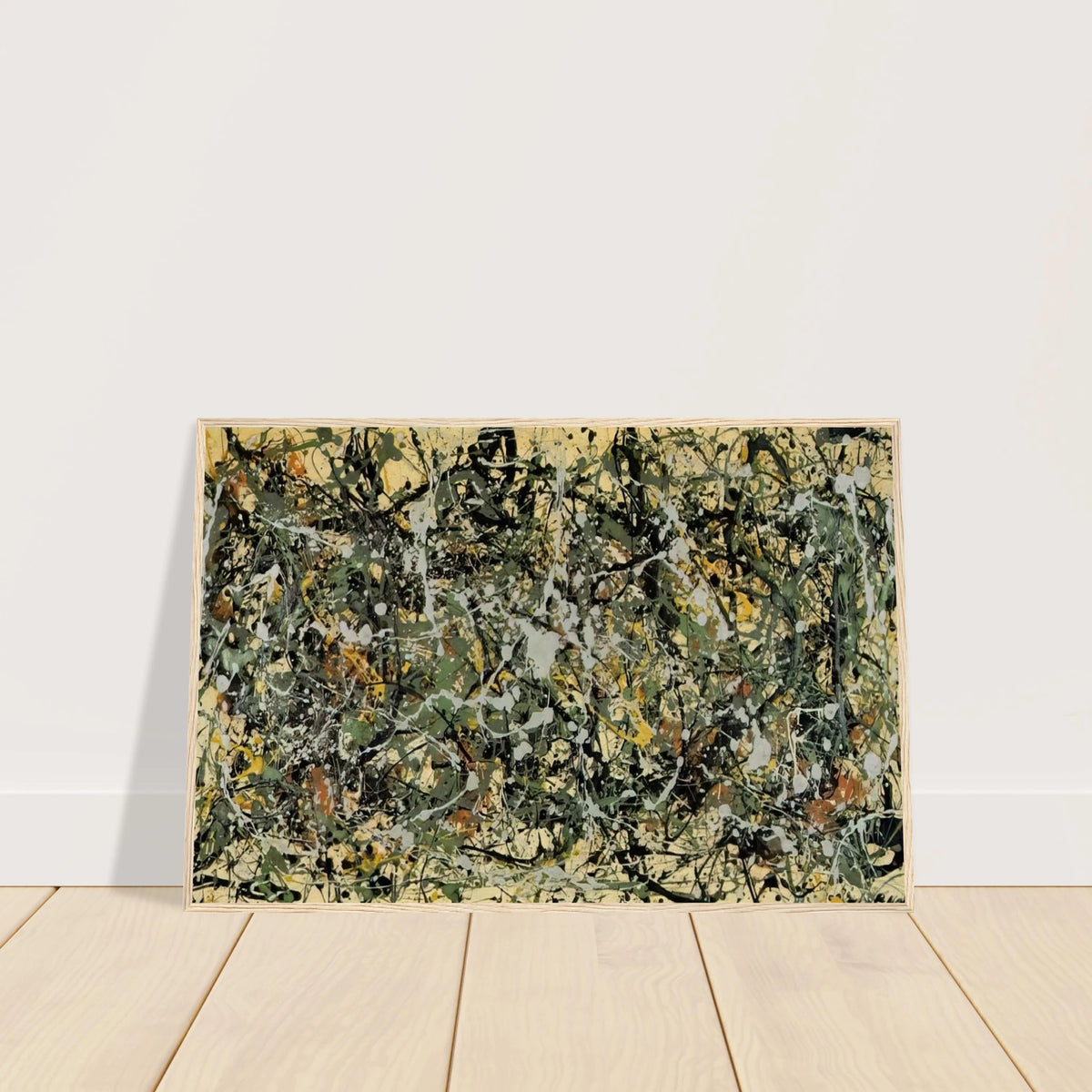 NUMBER 8 1949 Framed Poster | Jackson Pollock Framed Prints Wall Art | Jackson Pollock Store