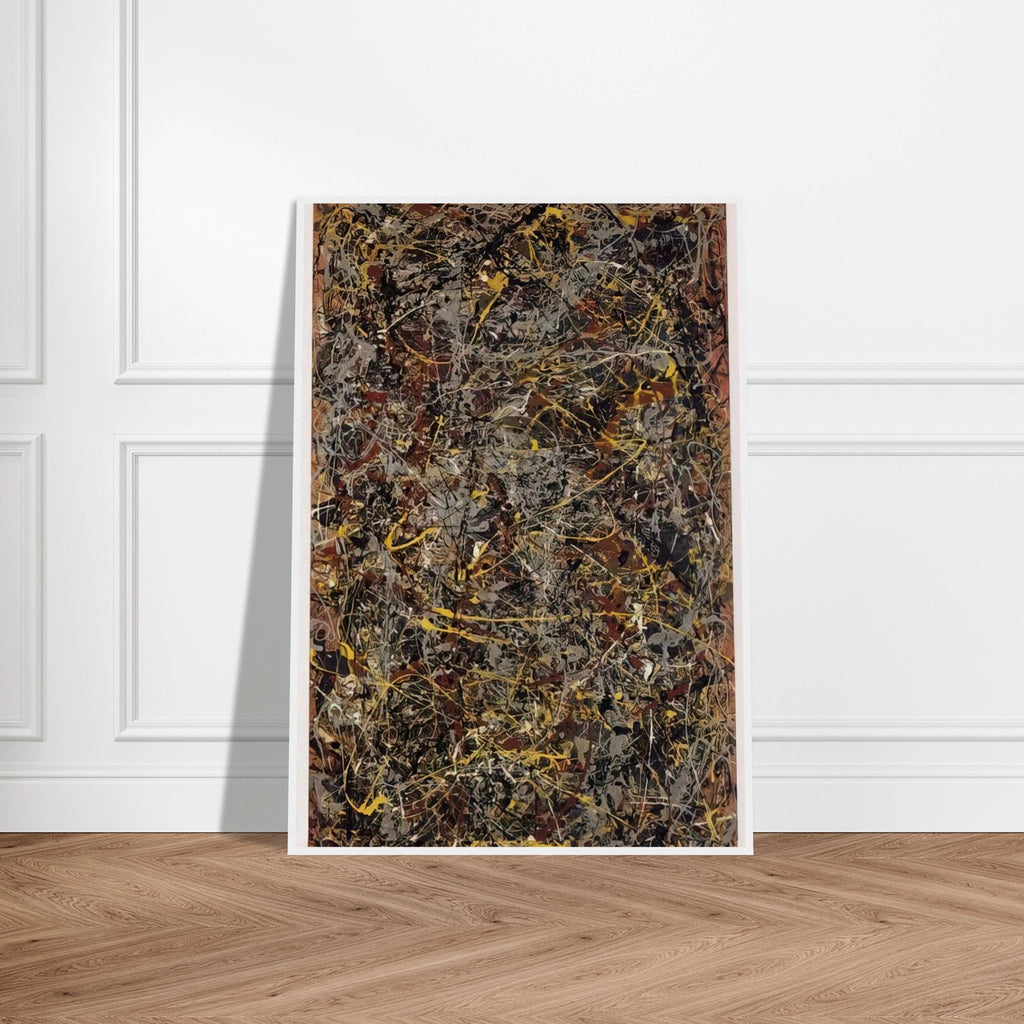 NUMBER 5 1948 1 Framed Poster | Jackson Pollock Framed Prints Wall Art | Jackson Pollock Store