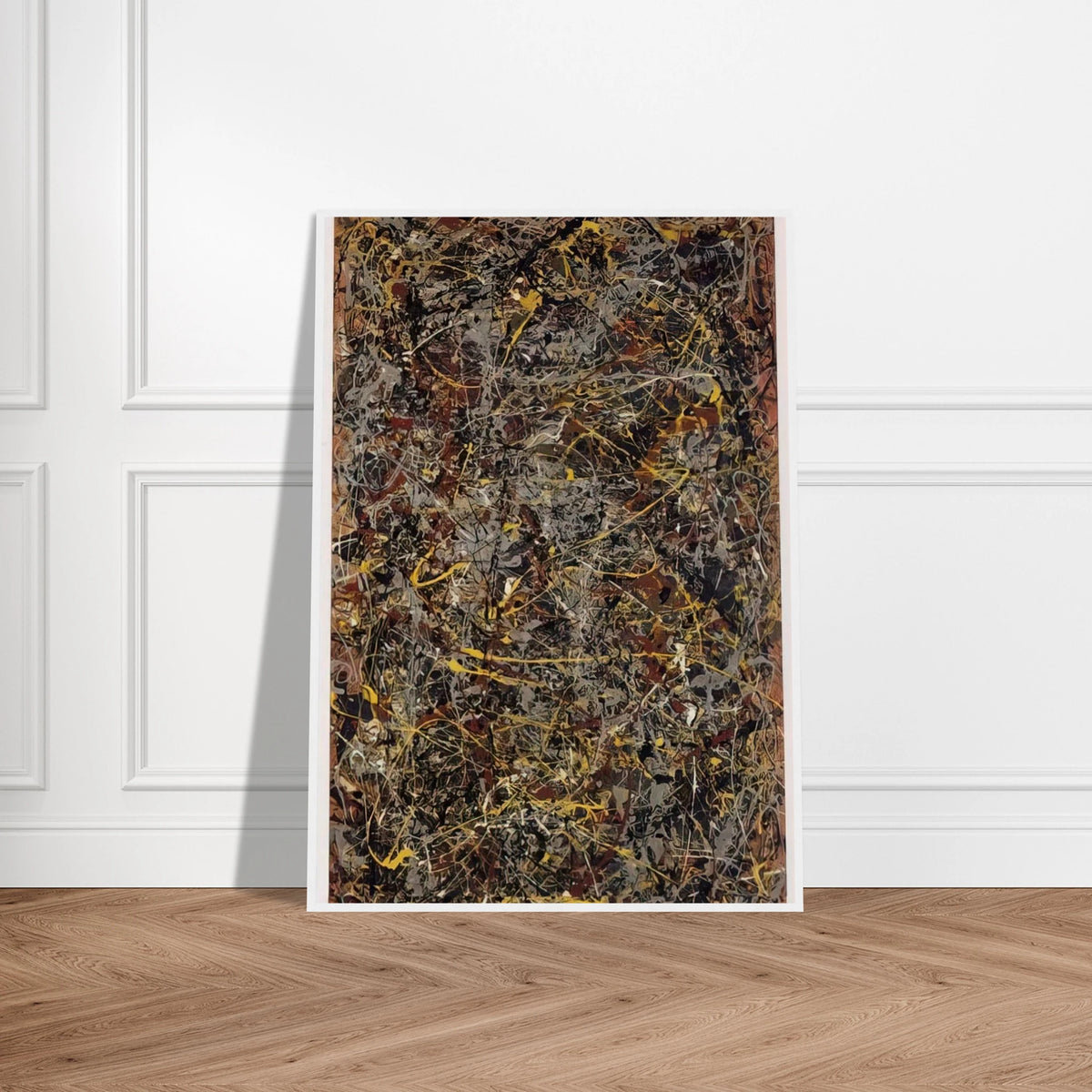 NUMBER 5 1948 1 Framed Poster | Jackson Pollock Framed Prints Wall Art | Jackson Pollock Store