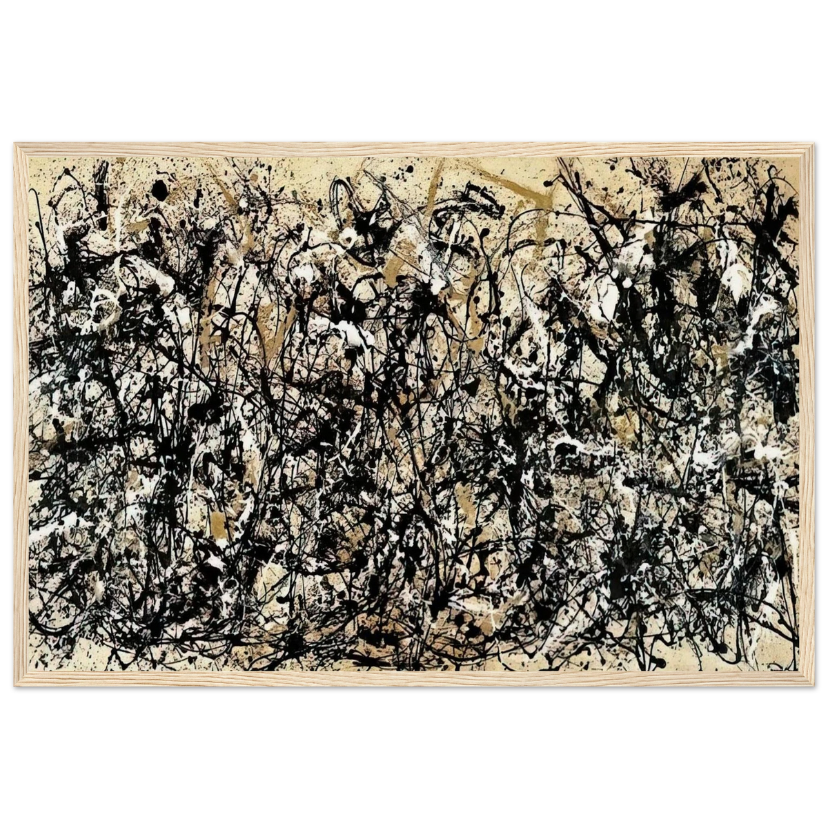 NOT_DETECTED_185311 Framed Poster | Jackson Pollock Framed Prints Wall Art | Jackson Pollock Store