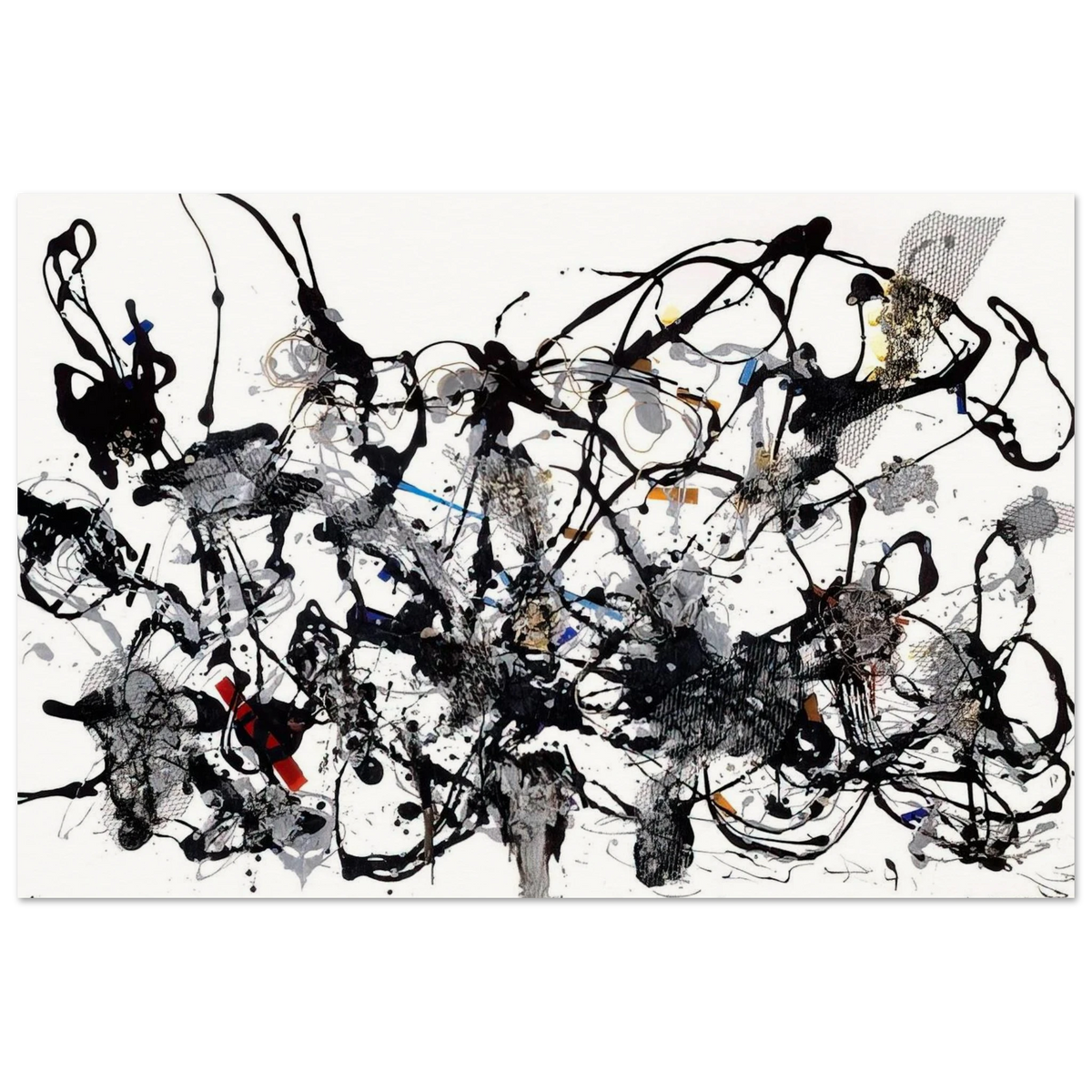 NUMBER 29 1950 Poster | Jackson Pollock Poster | Jackson Pollock Store
