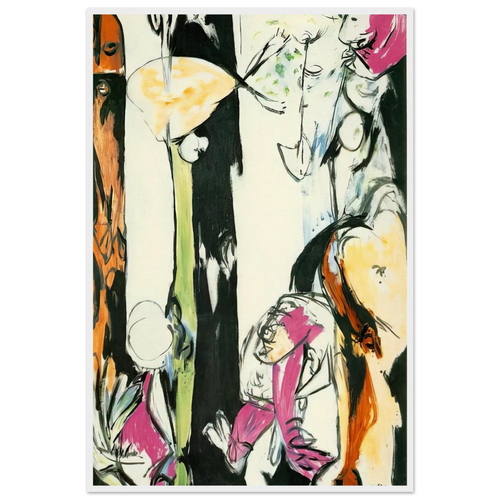 EASTER AND THE TOTEM Framed Poster | Jackson Pollock Framed Prints Wall Art | Jackson Pollock Store