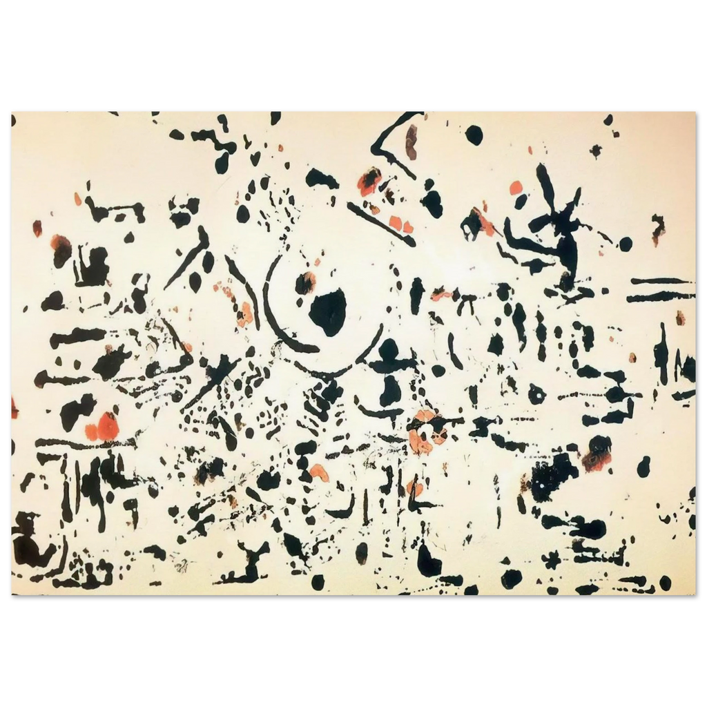 UNTITLED 1951 Poster | Jackson Pollock Poster | Jackson Pollock Store