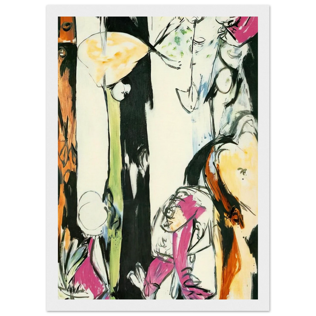 EASTER AND THE TOTEM Framed Poster | Jackson Pollock Framed Prints Wall Art | Jackson Pollock Store