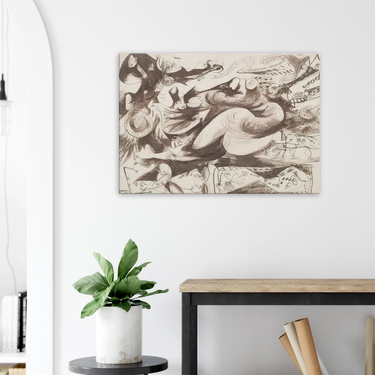 UNTITLED O CONNOR THAW 770 Canvas | Jackson Pollock Canvas | Jackson Pollock Store
