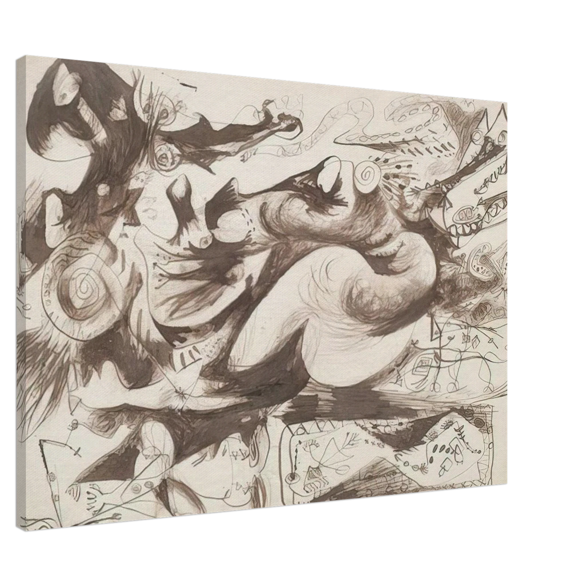 UNTITLED O CONNOR THAW 770 Canvas | Jackson Pollock Canvas | Jackson Pollock Store