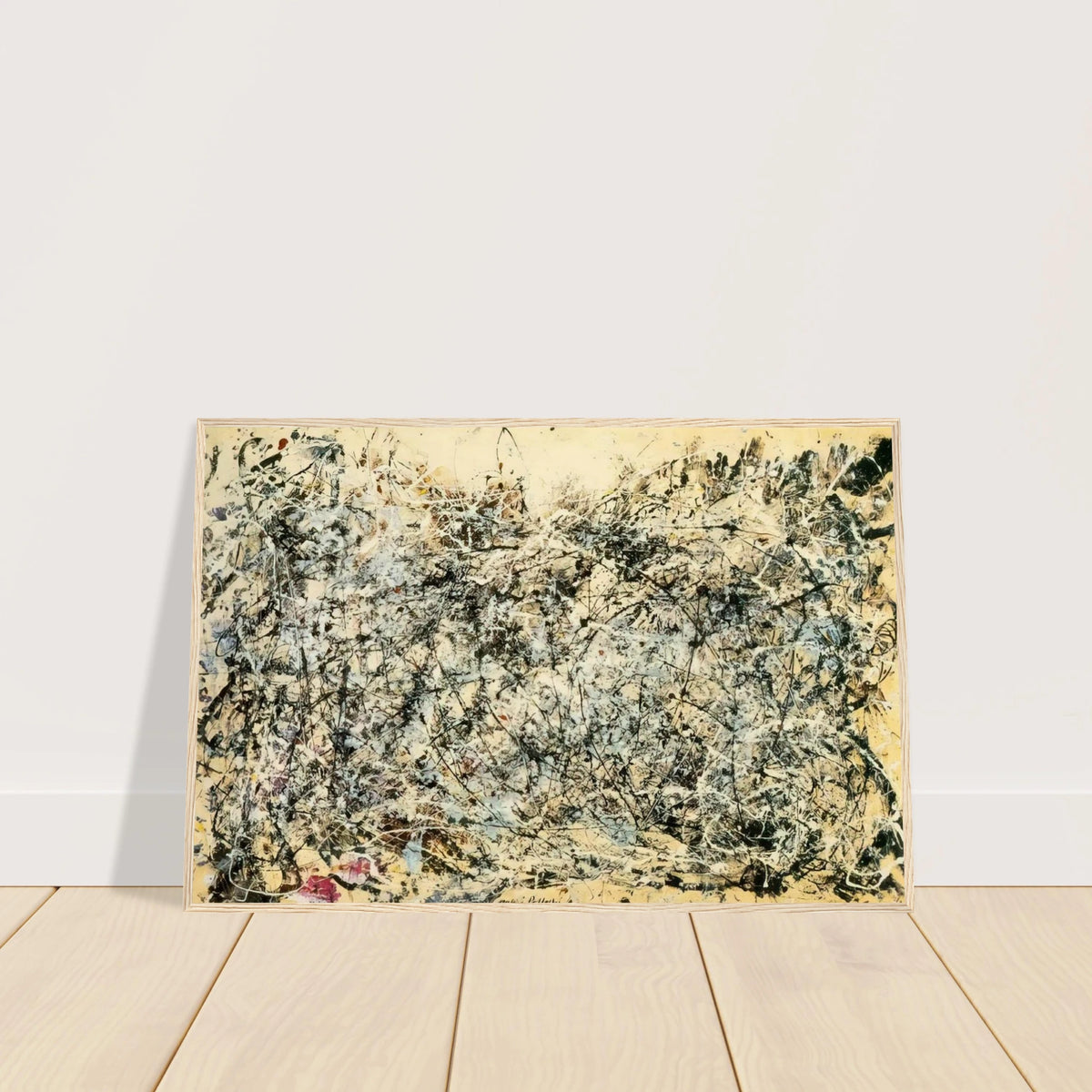 NO 1 1948 Framed Poster | Jackson Pollock Framed Prints Wall Art | Jackson Pollock Store