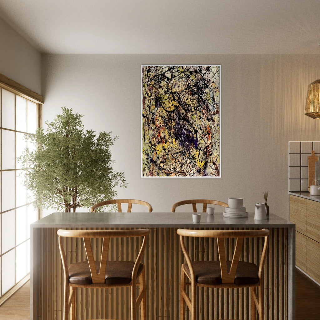 REFLECTIONS OF THE BIG DIPPER 1947 Framed Poster | Jackson Pollock Framed Prints Wall Art | Jackson Pollock Store