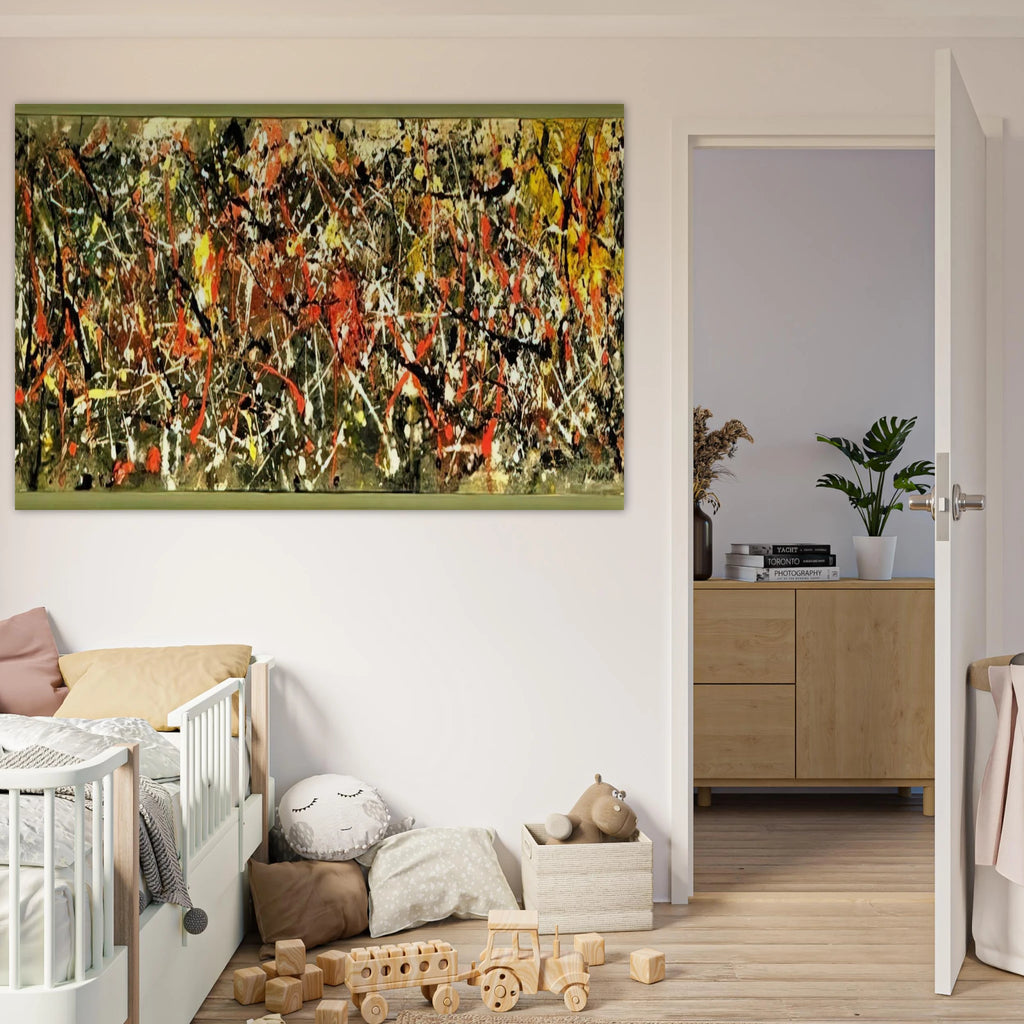 NUMBER 25 Poster | Jackson Pollock Poster | Jackson Pollock Store