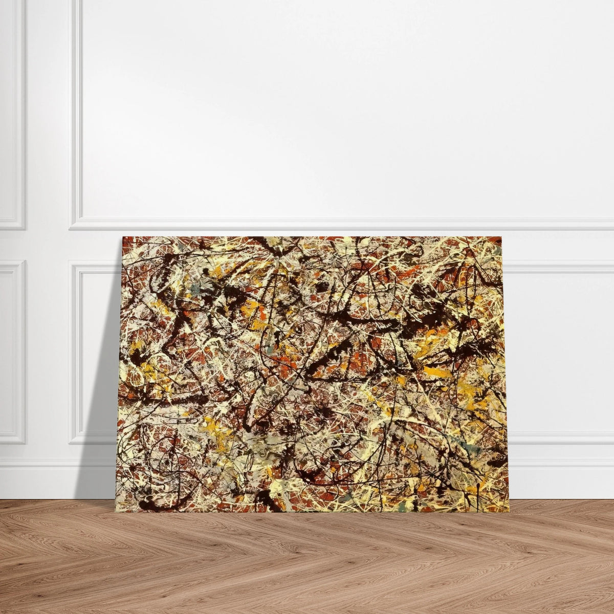 MURAL ON INDIAN RED GROUND 1950 Canvas | Jackson Pollock Canvas | Jackson Pollock Store