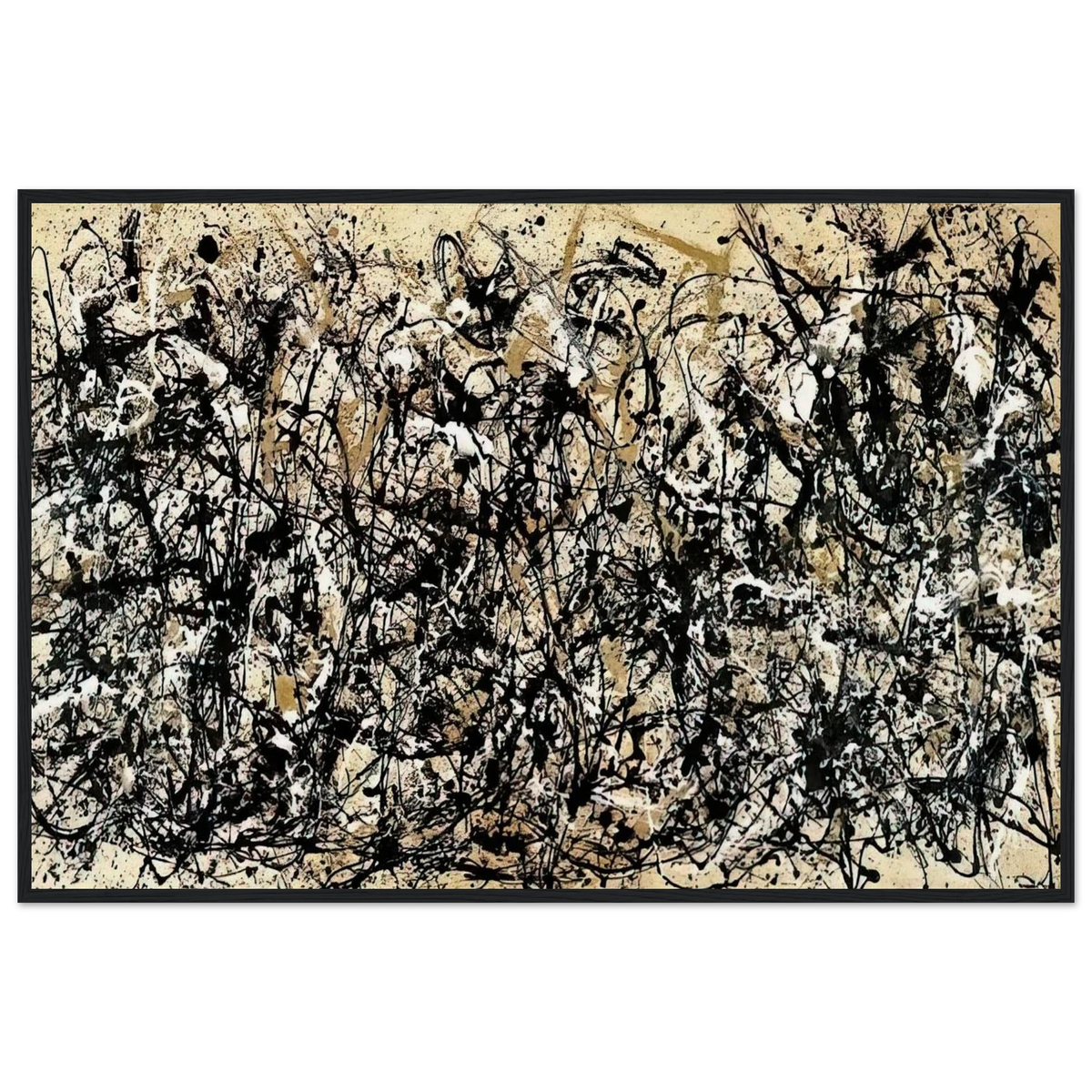 NOT_DETECTED_185311 Framed Poster | Jackson Pollock Framed Prints Wall Art | Jackson Pollock Store
