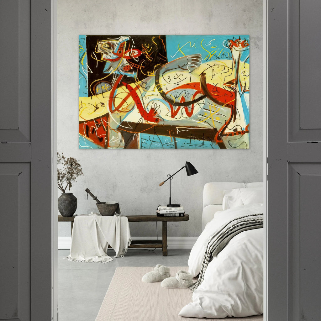 STENOGRAPHIC FIGURE Poster | Jackson Pollock Poster | Jackson Pollock Store