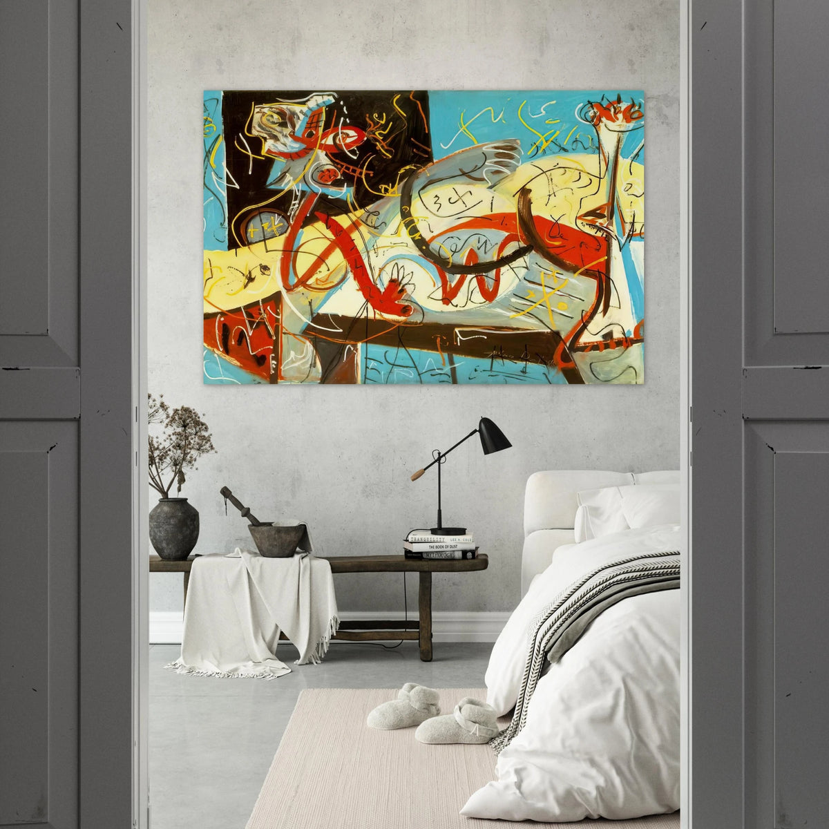 STENOGRAPHIC FIGURE Poster | Jackson Pollock Poster | Jackson Pollock Store