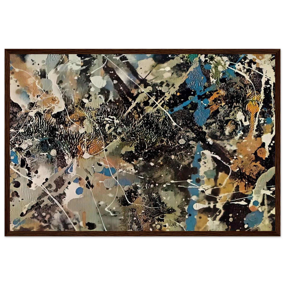 NOT_DETECTED_185248 Framed Poster | Jackson Pollock Framed Prints Wall Art | Jackson Pollock Store