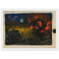 LANDSCAPE WITH STEER 1937 Framed Poster | Jackson Pollock Framed Prints Wall Art | Jackson Pollock Store