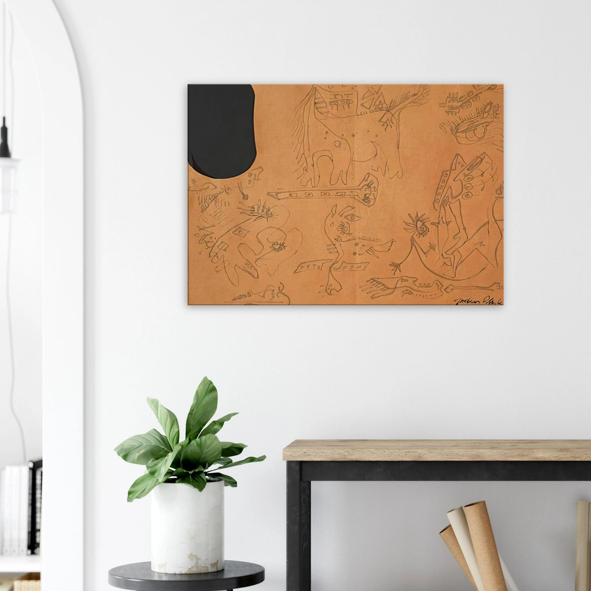 UNTITLED 4 Canvas | Jackson Pollock Canvas | Jackson Pollock Store