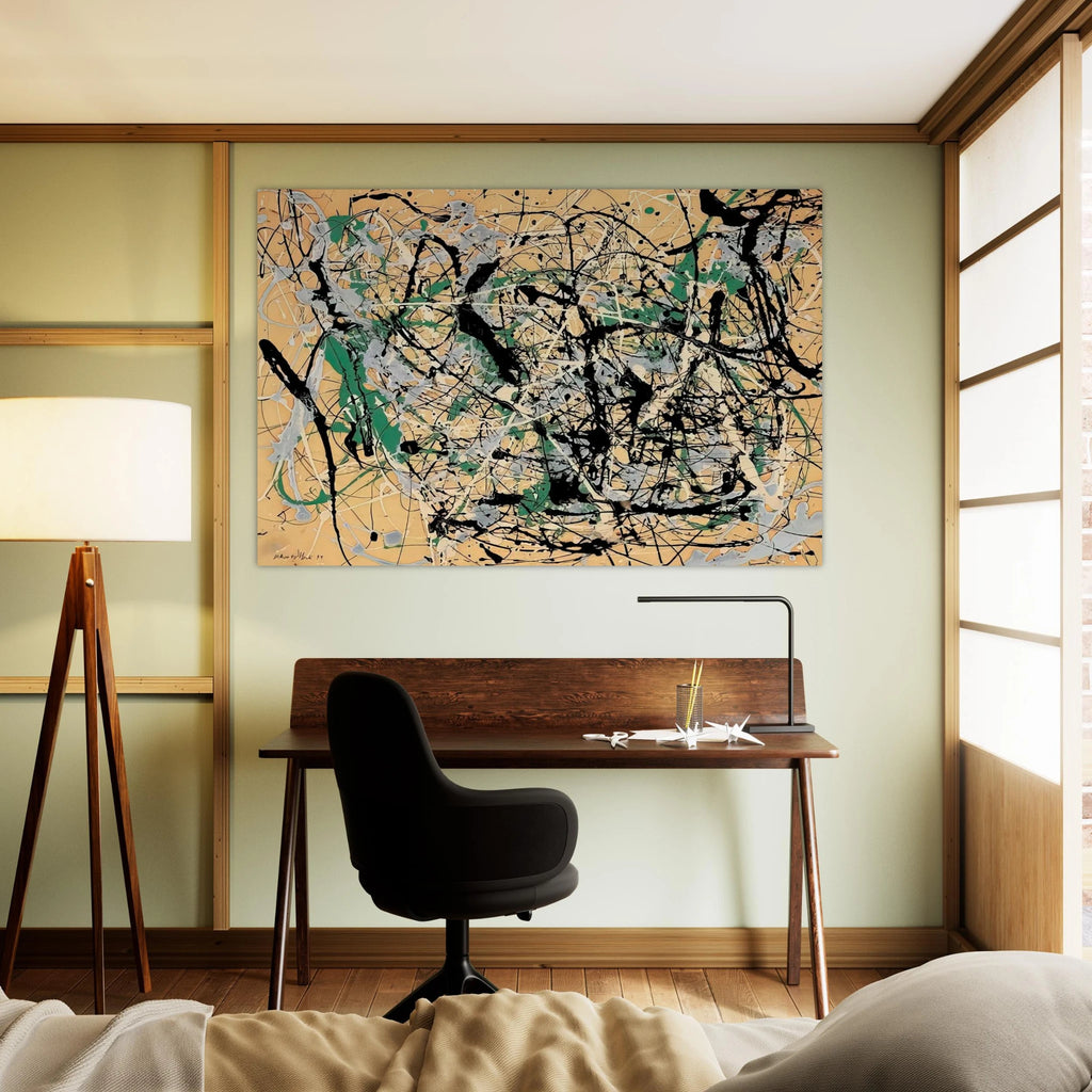 NUMBER 17 1949 Poster | Jackson Pollock Poster | Jackson Pollock Store