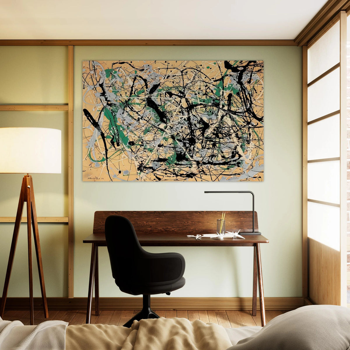 NUMBER 17 1949 Poster | Jackson Pollock Poster | Jackson Pollock Store