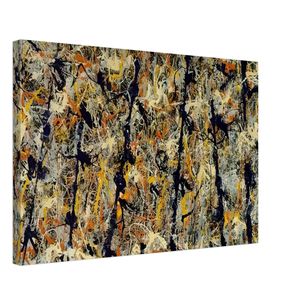BLUE POLES NUMBER 11 1952 1 Canvas | Jackson Pollock Canvas | Jackson Pollock Store