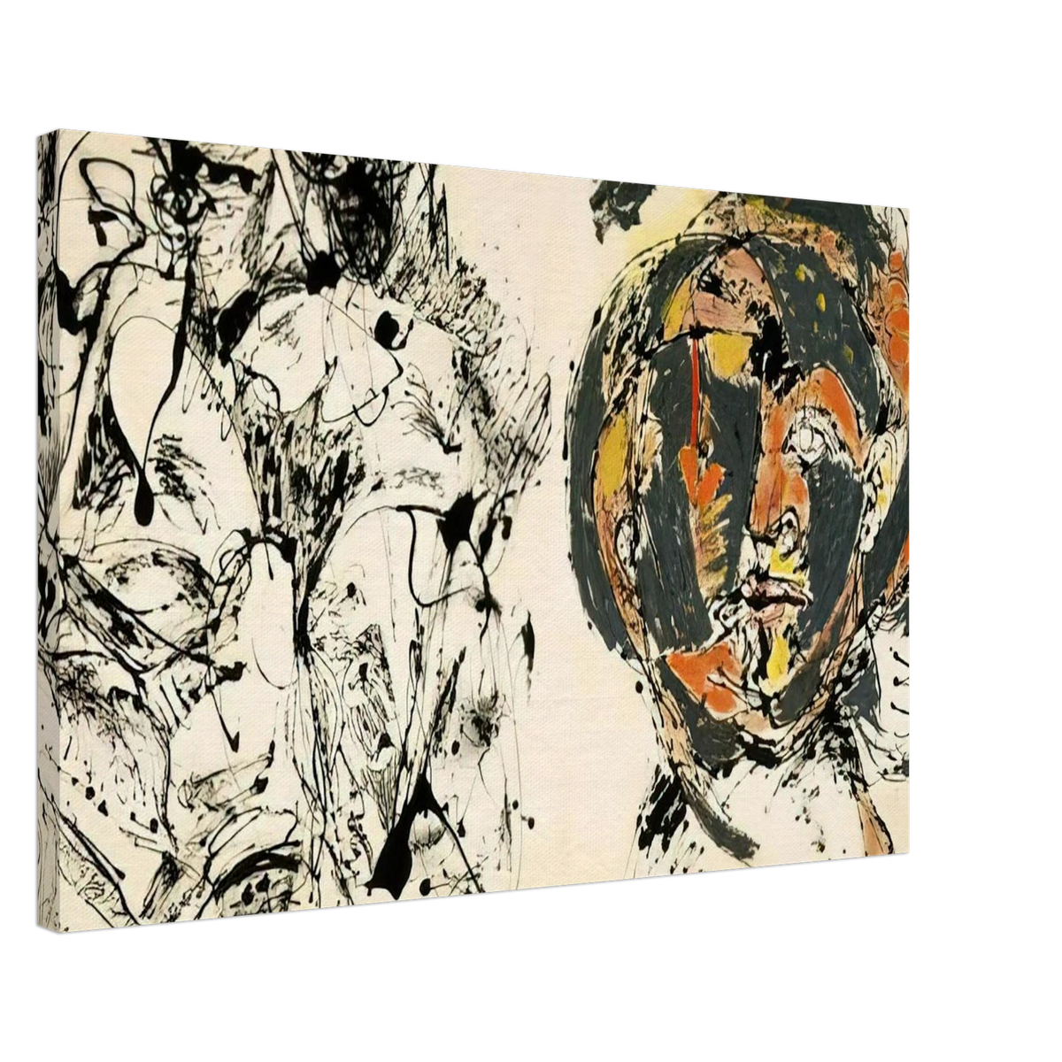 PORTRAIT AND A DREAM 1953 Canvas | Jackson Pollock Canvas | Jackson Pollock Store