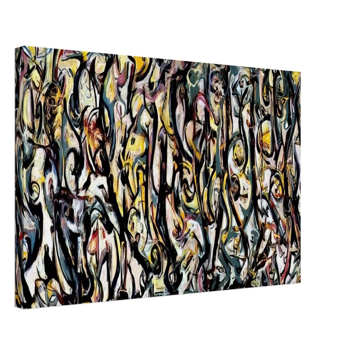 MURAL 1943 1 Canvas | Jackson Pollock Canvas | Jackson Pollock Store