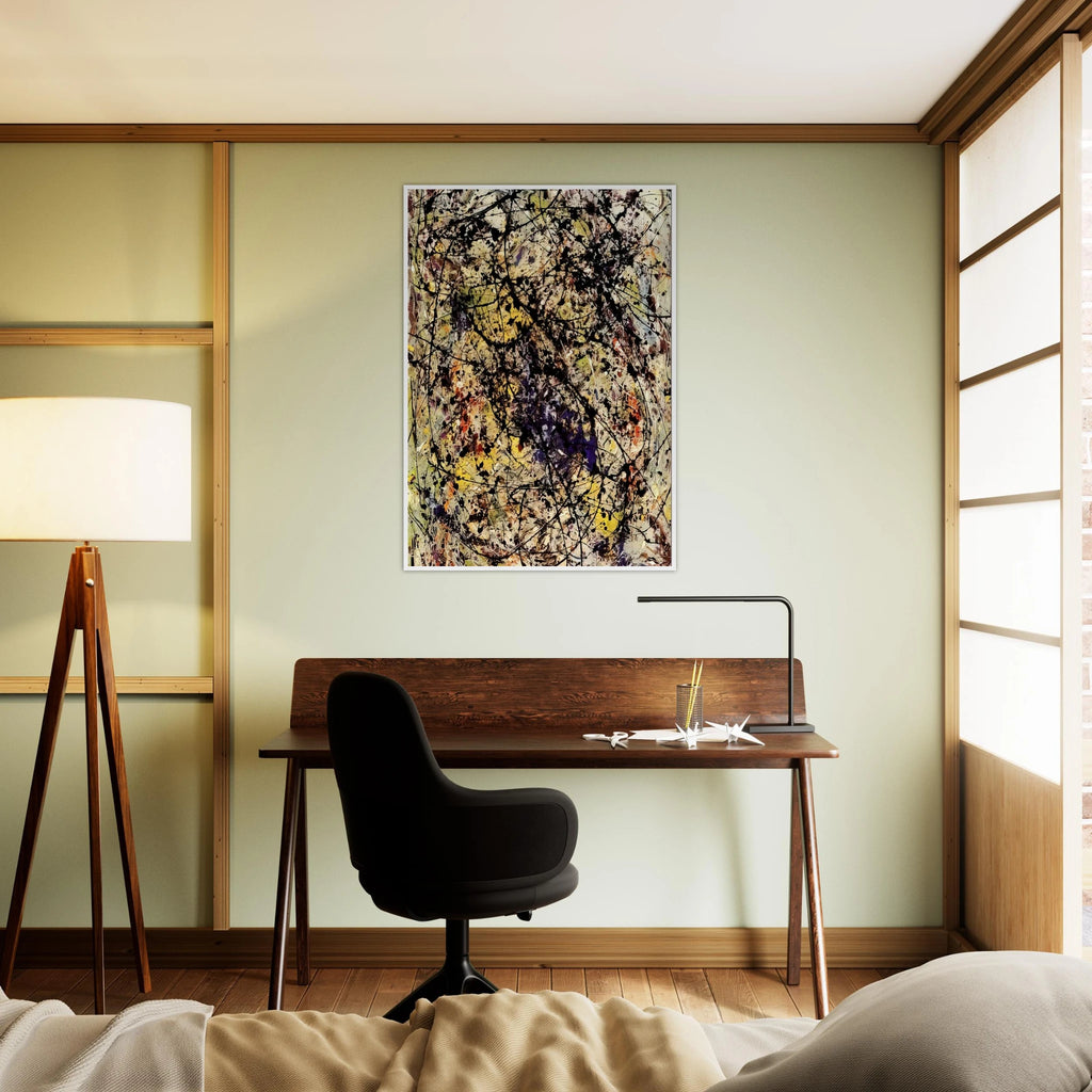 REFLECTIONS OF THE BIG DIPPER 1947 Framed Poster | Jackson Pollock Framed Prints Wall Art | Jackson Pollock Store