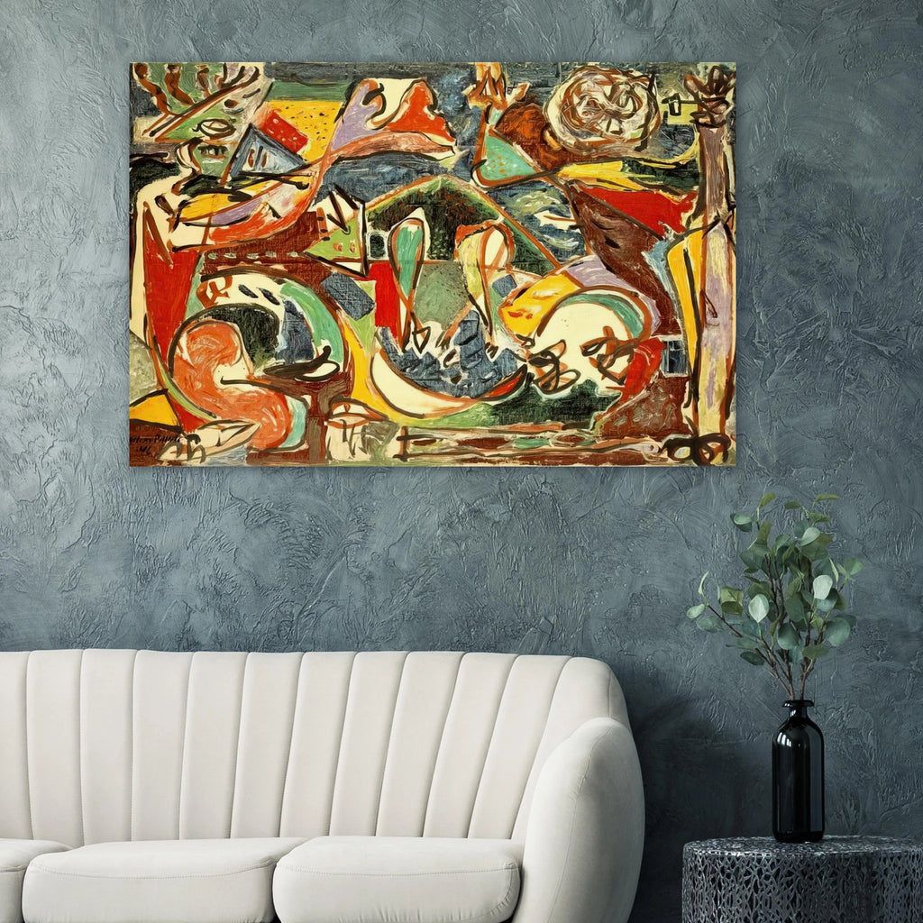 THE KEY Poster | Jackson Pollock Poster | Jackson Pollock Store
