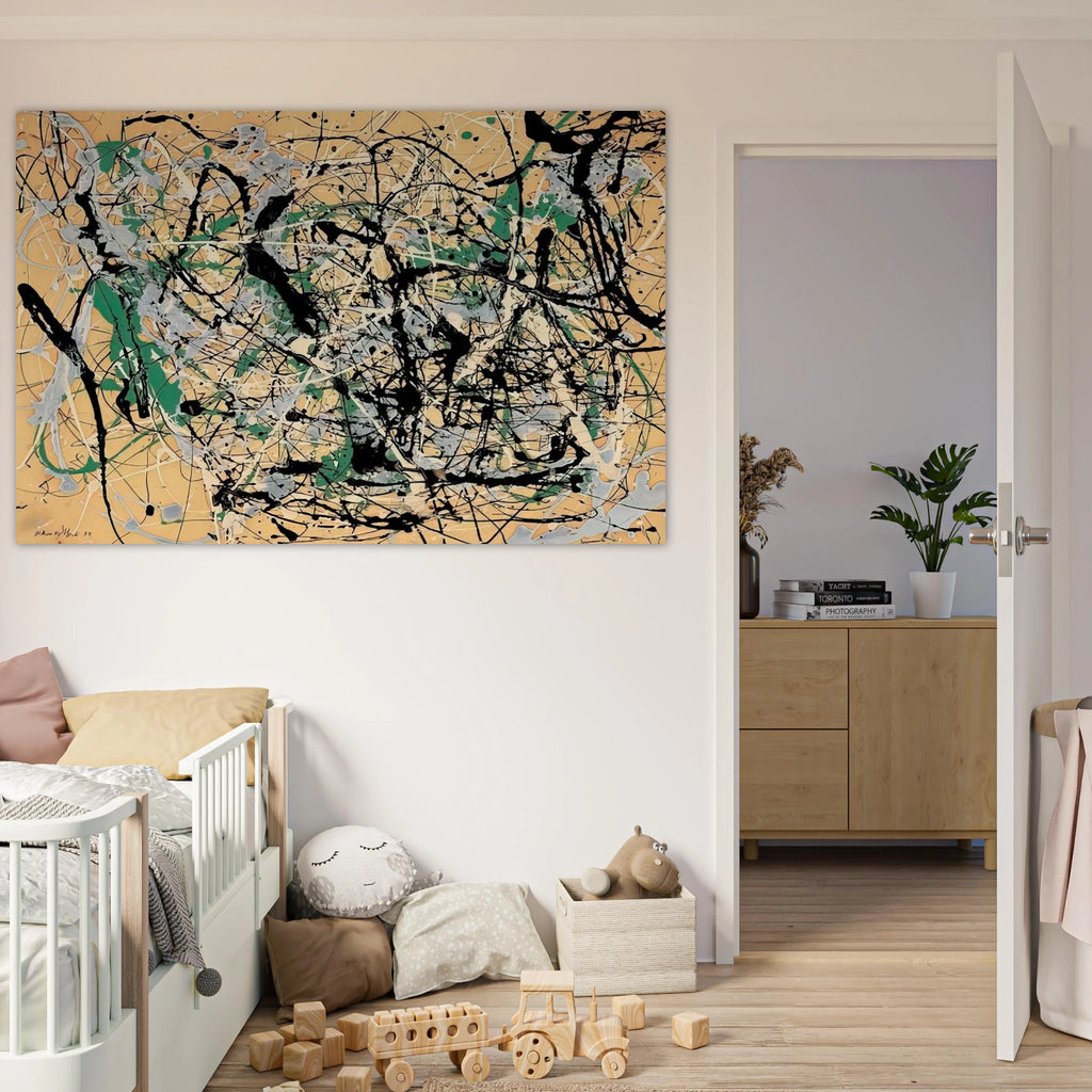 NUMBER 17 1949 Poster | Jackson Pollock Poster | Jackson Pollock Store