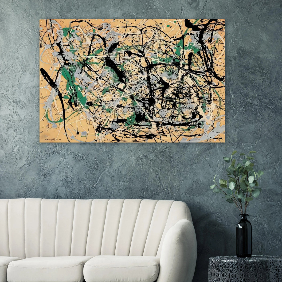 NUMBER 17 1949 Poster | Jackson Pollock Poster | Jackson Pollock Store