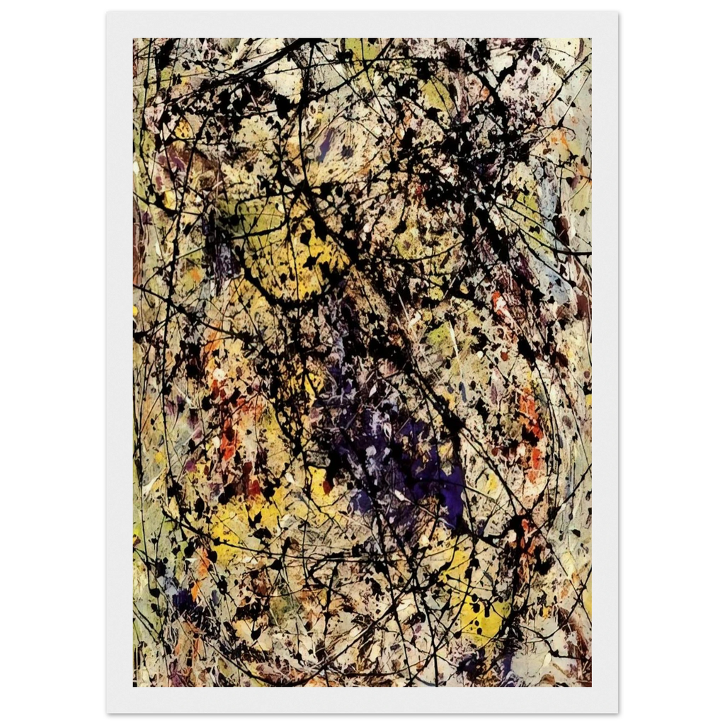 REFLECTIONS OF THE BIG DIPPER 1947 Framed Poster | Jackson Pollock Framed Prints Wall Art | Jackson Pollock Store