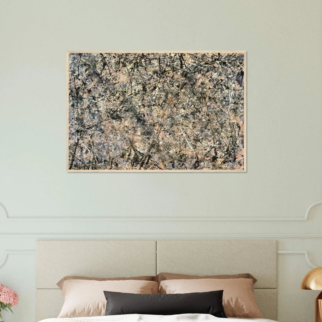NUMBER 1 LAVENDER MIST 1950 1 Framed Poster | Jackson Pollock Framed Prints Wall Art | Jackson Pollock Store