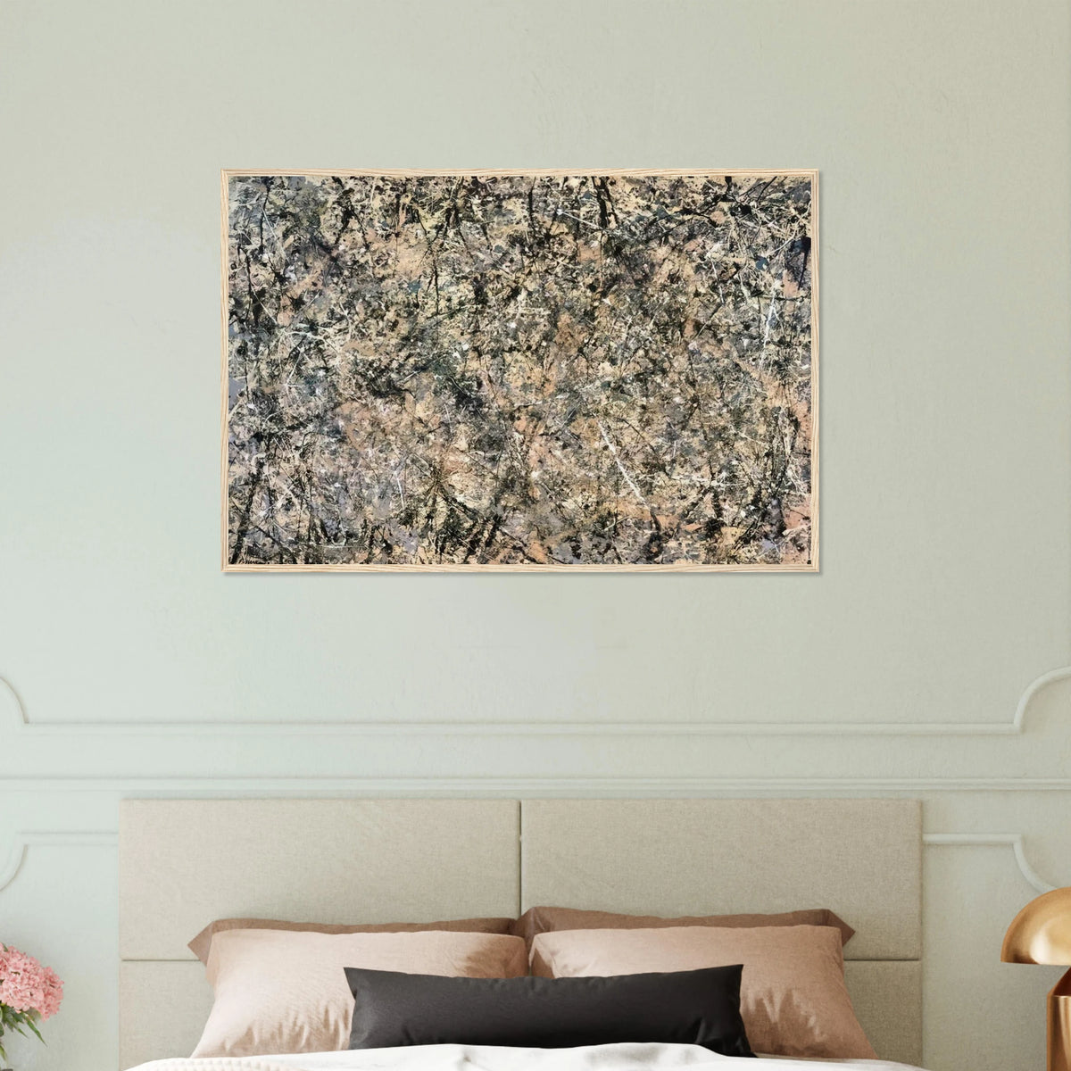 NUMBER 1 LAVENDER MIST 1950 1 Framed Poster | Jackson Pollock Framed Prints Wall Art | Jackson Pollock Store