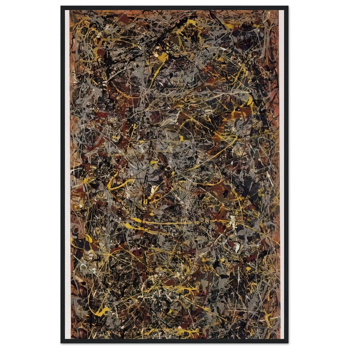 NUMBER 5 1948 1 Framed Poster | Jackson Pollock Framed Prints Wall Art | Jackson Pollock Store