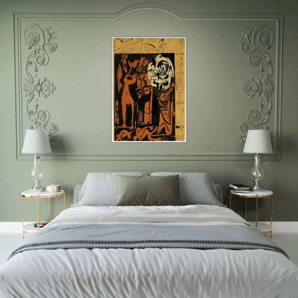 UNTITLED 3 Framed Poster | Jackson Pollock Framed Prints Wall Art | Jackson Pollock Store