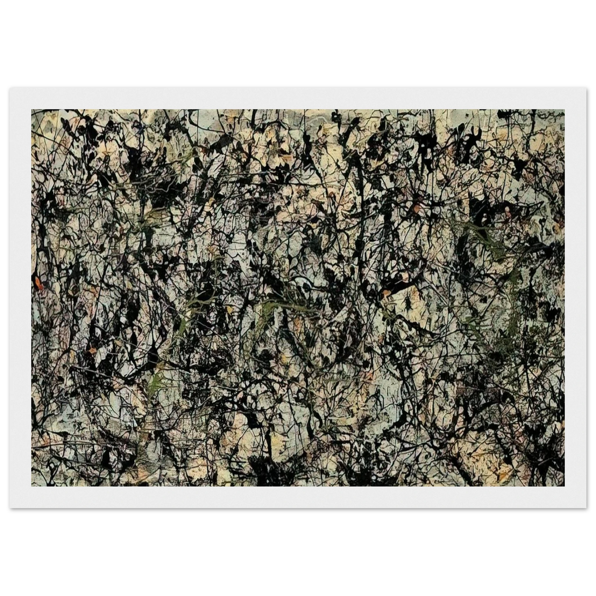 LUCIFER 1947 Framed Poster | Jackson Pollock Framed Prints Wall Art | Jackson Pollock Store