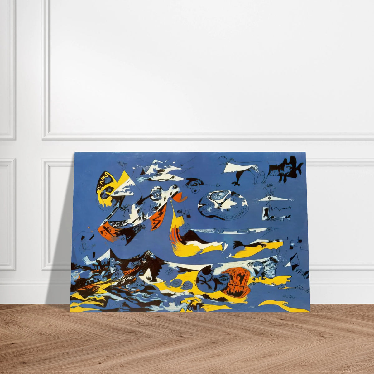BLUE MOBY DICK Poster | Jackson Pollock Poster | Jackson Pollock Store