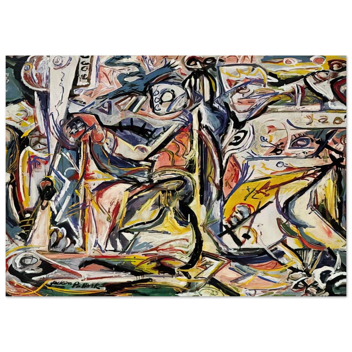 CIRCUMCISION JANUARY 1946 1 Poster | Jackson Pollock Poster | Jackson Pollock Store