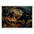 GOING WEST 1935 1 Framed Poster | Jackson Pollock Framed Prints Wall Art | Jackson Pollock Store